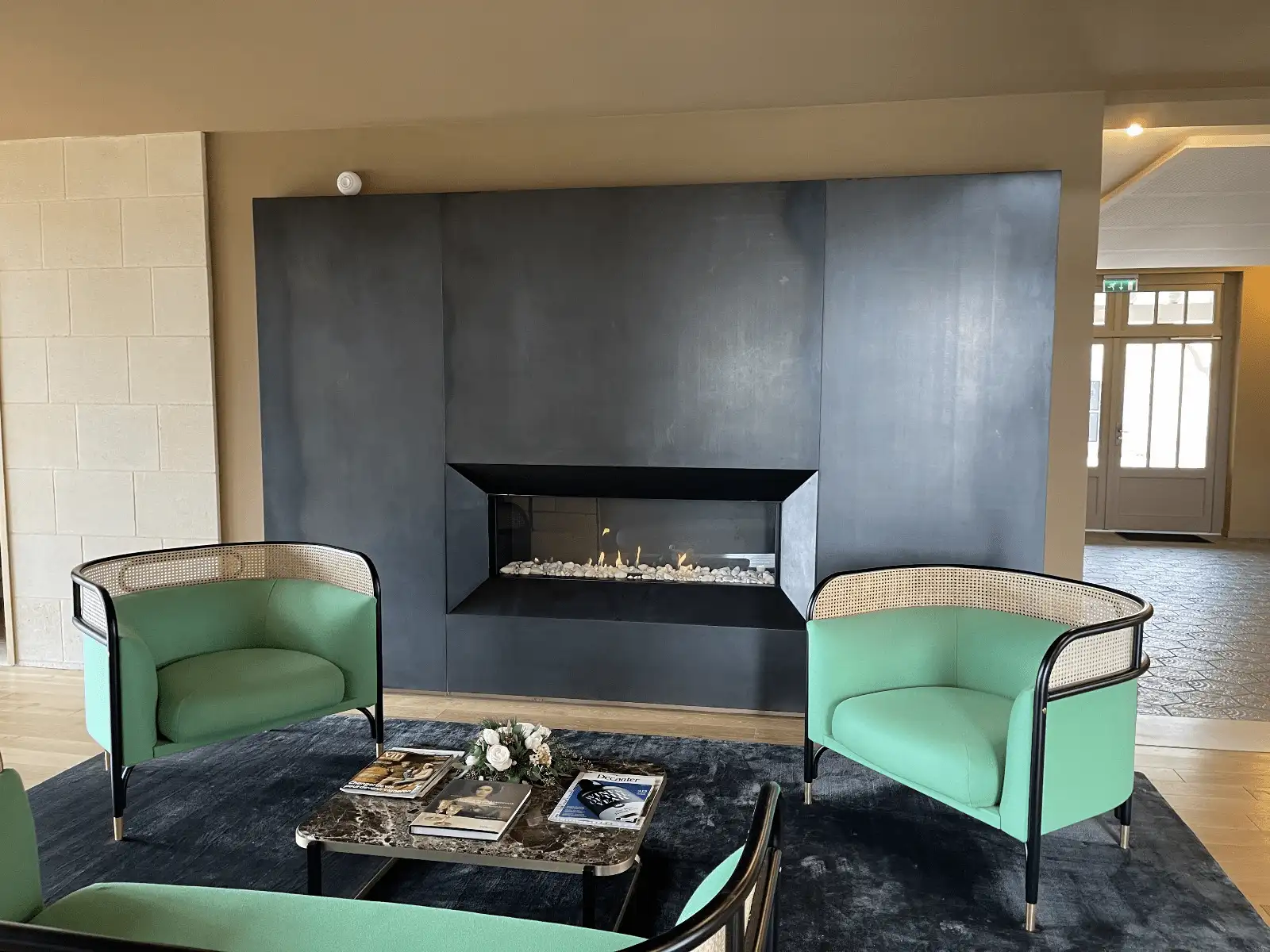 CHEMINEES GAZ réalisations cheminées philippe pessac