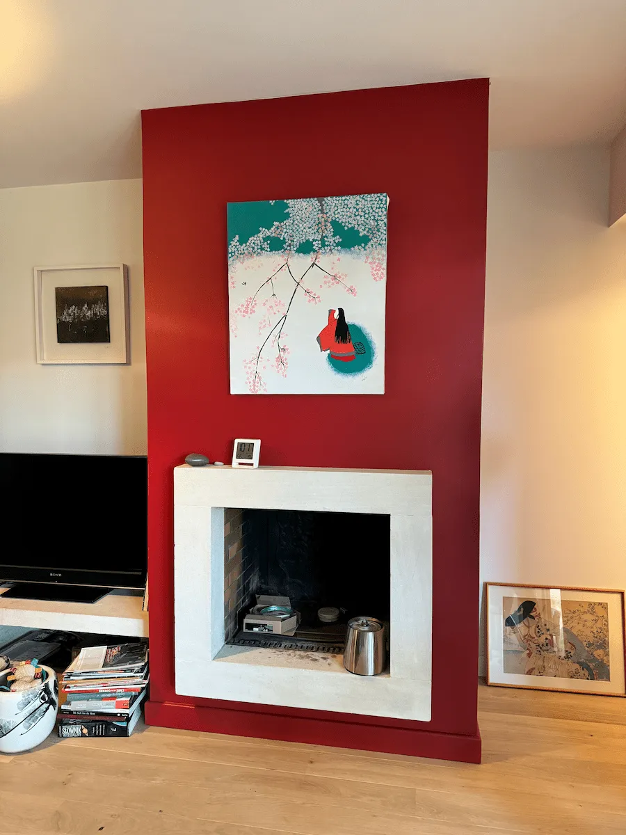 Cheminée encastrée 1