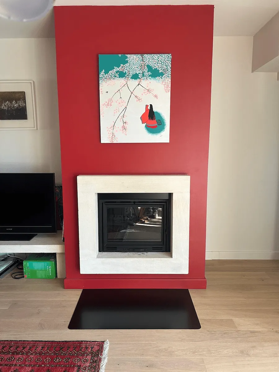 Cheminée encastrée 2