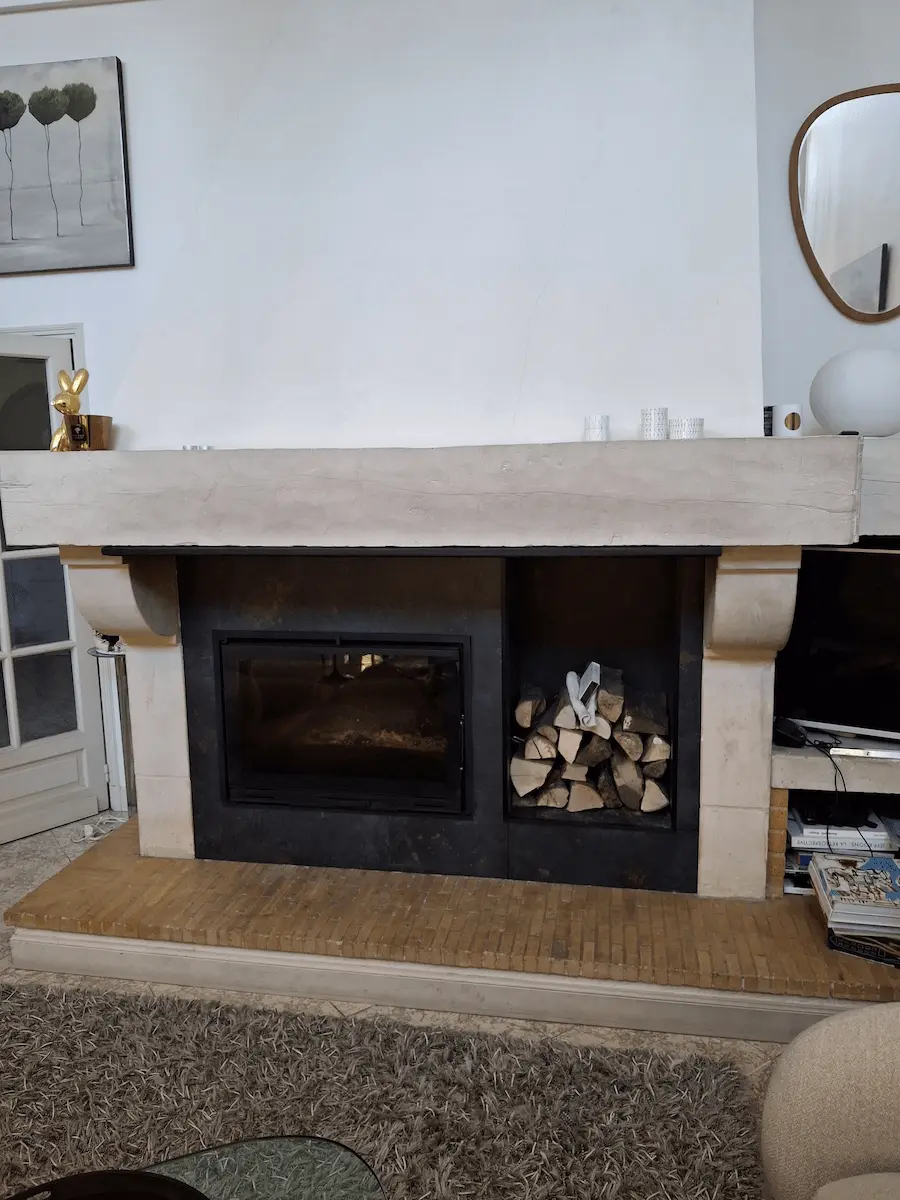 Cheminée traditionnelle 2