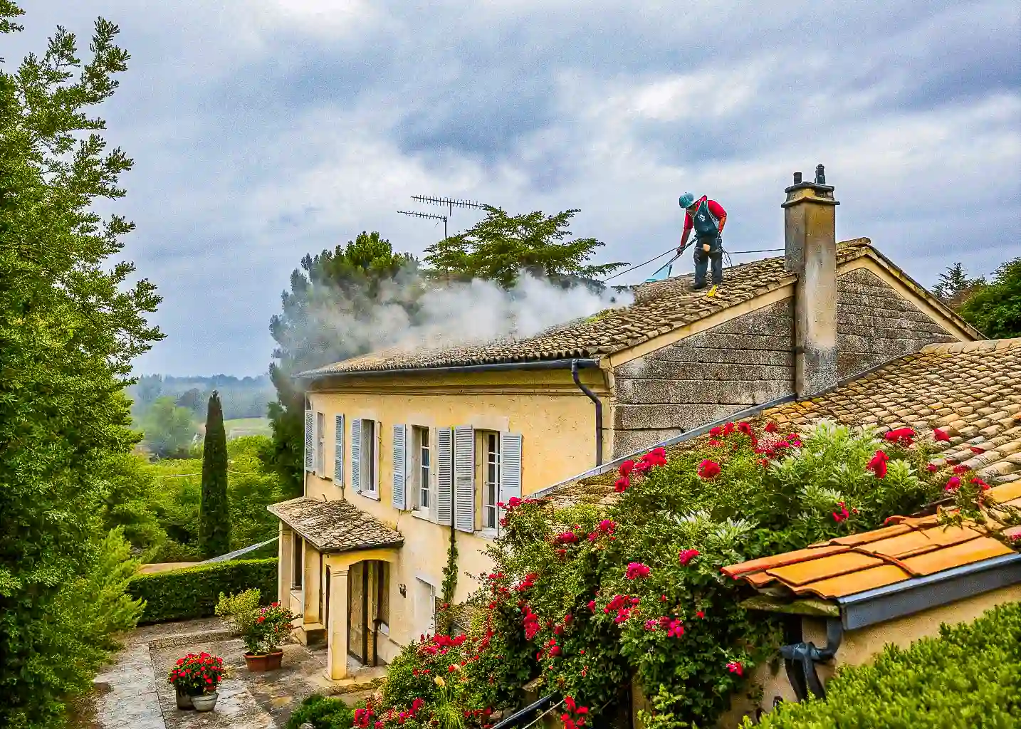 nettoyage toiture vapeur bordeaux